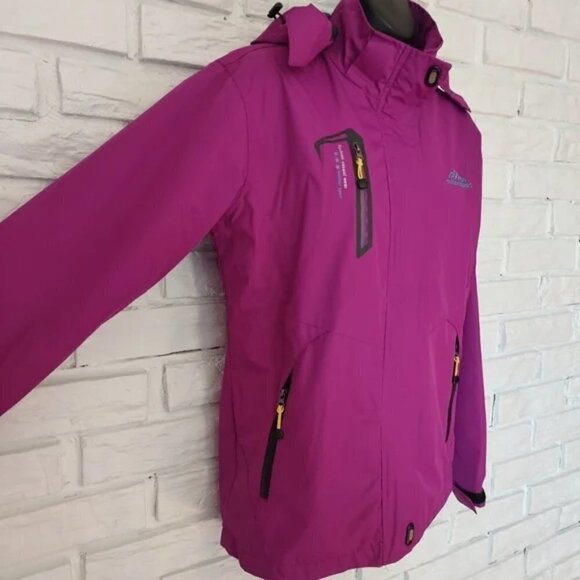 Outdoorsport Waterproof Women'sPurple Jacket SizeS - Picture 3 of 15